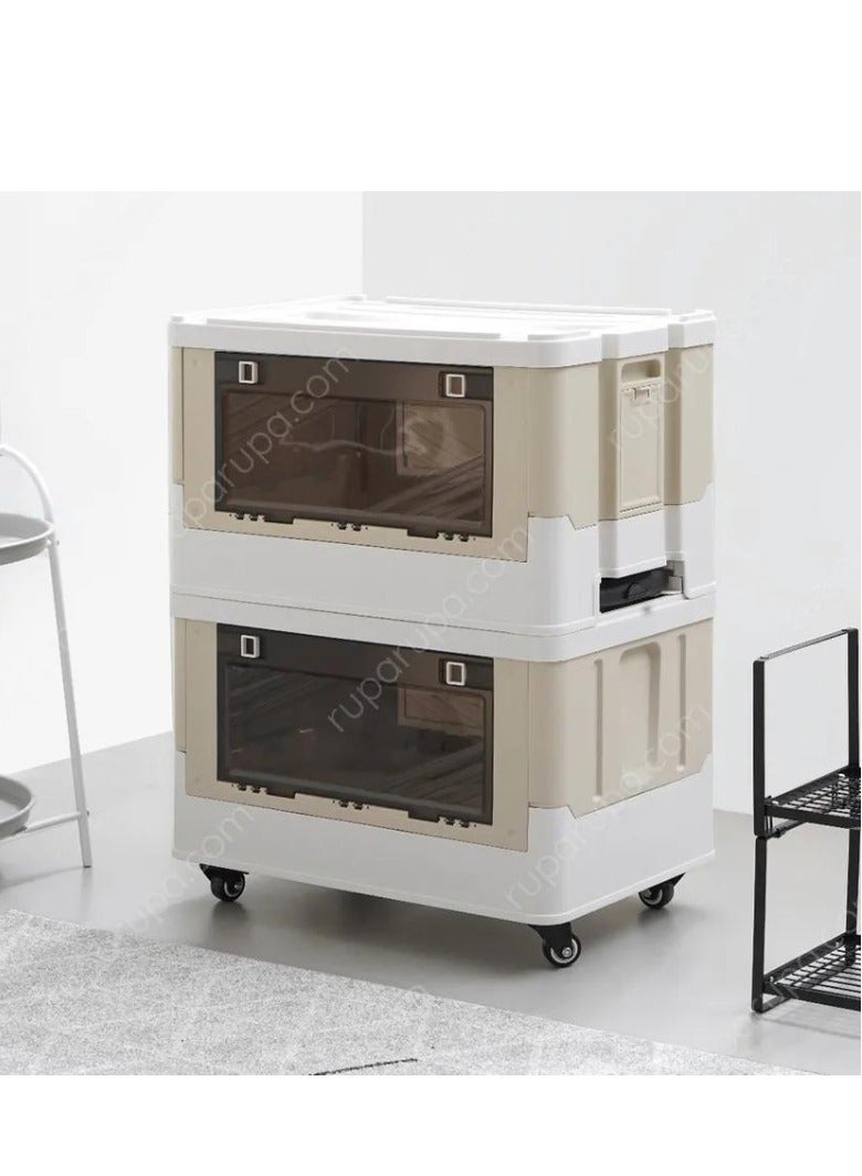 Outdoor Camping Foldable Storage Box for Outdoor 50L, Outdoor Travel Organization Companion