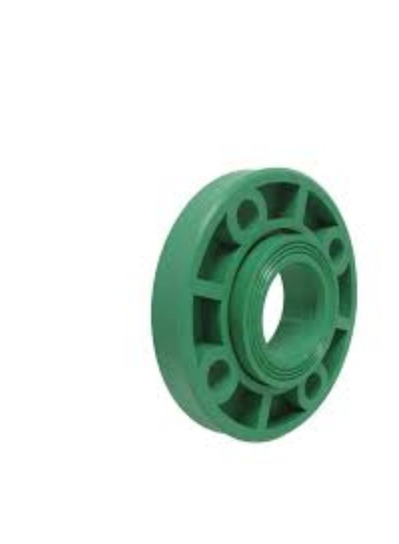 KNP Flange Adapter PPR Pipe Fitting in 110mm is designed for connecting PPR pipes to flange systems in a secure and reliable manner.