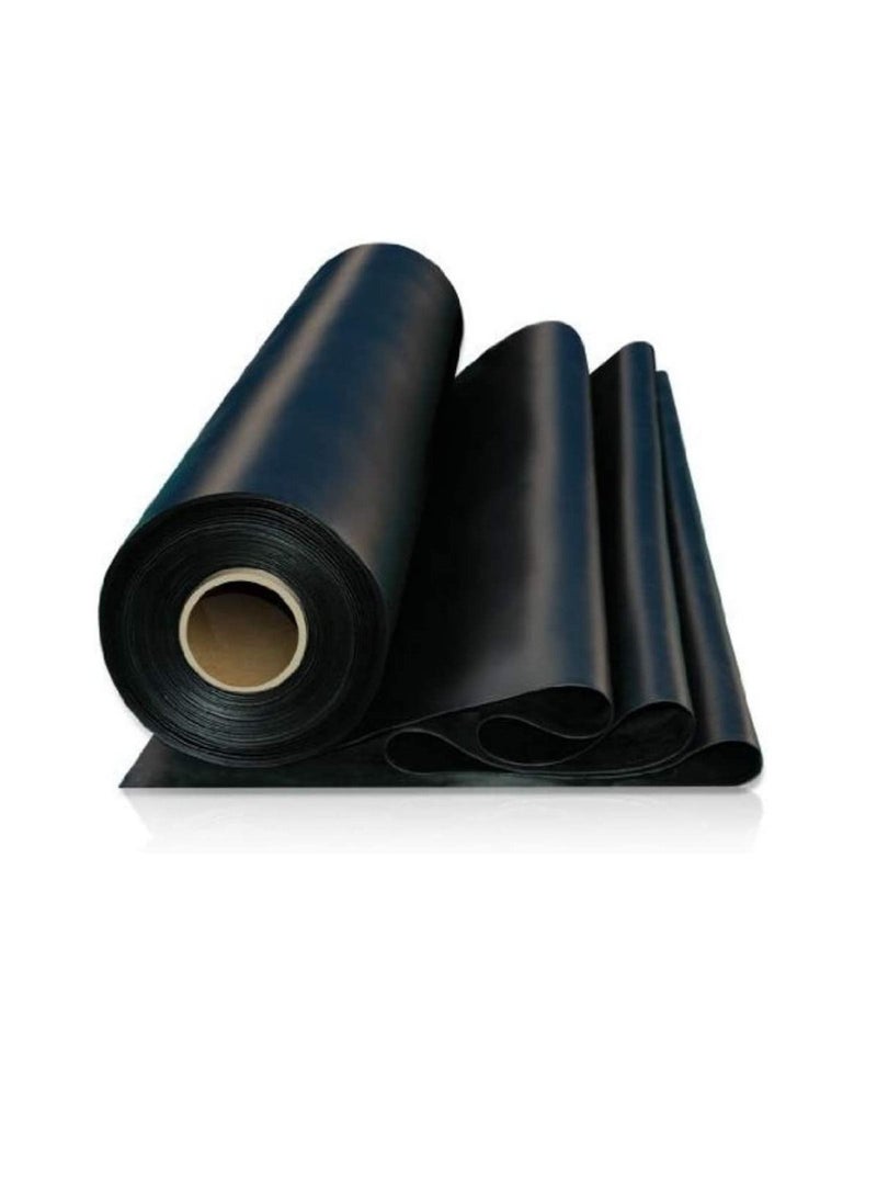 1 Meter Rubber Sheet All Purposes Solid Rubber Smooth Finish Perfect for Weather Stripping Gaskets Sealing And DIY Projects 5 MM