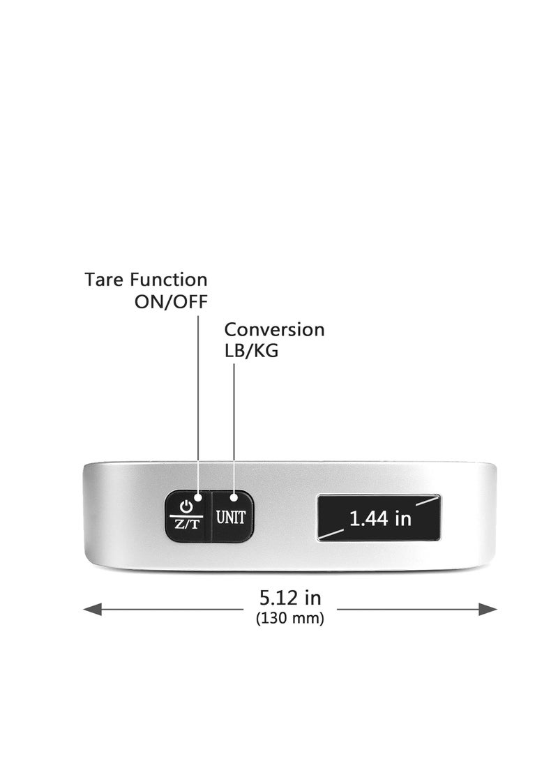 Camry Digital Luggage Scale Up tp 50 kg, Silver EL10-31P