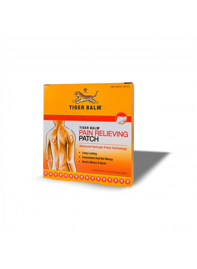 Tiger Balm Pain Relieving Patch 5 Count