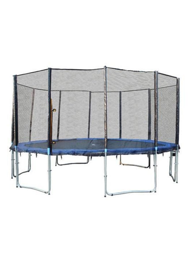 Trampoline With Protective Net