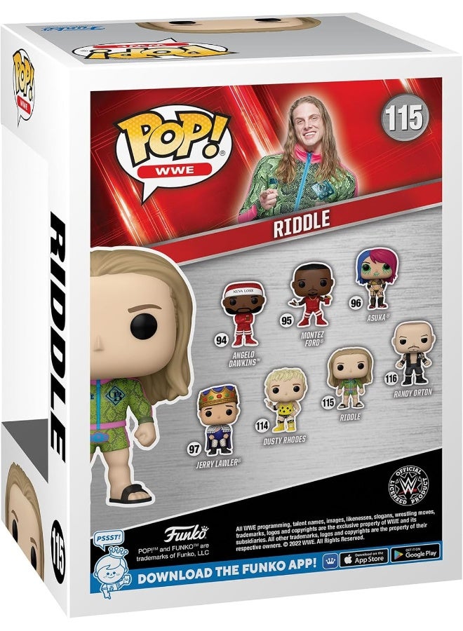 Funko POP! WWE: Matt Riddle - Collectable Vinyl Figure - Gift Idea - Official Merchandise - Toys for Kids & Adults - Sports Fans - Model Figure for Collectors and Display