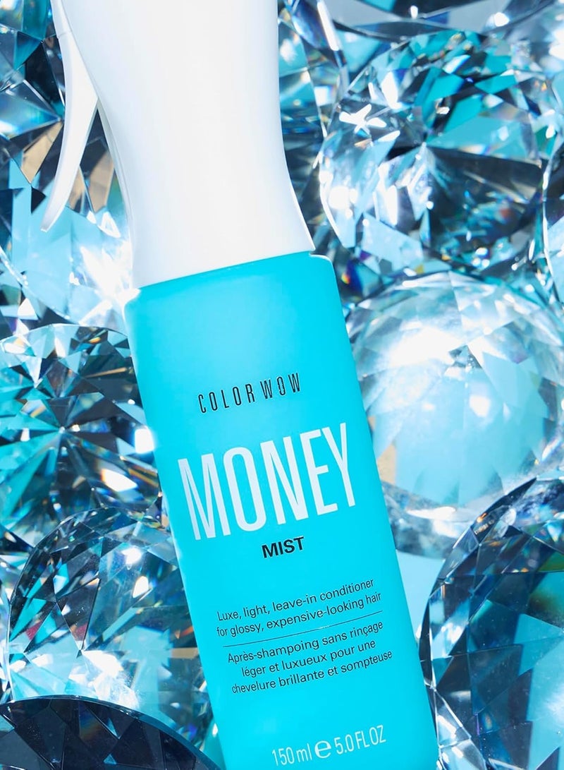 COLOR WOW MONEY MIST – Luxe Leave-in Conditioning Treatment for Glossy, Expensive-Looking Hair | Moisturizes, Defrizzes & Detangles for smooth, silky texture 150ml