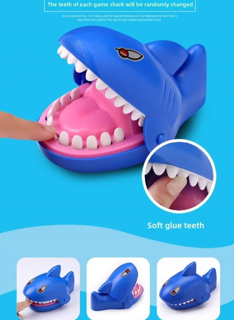 Novelty finger biting small shark toys, parent-child interactive games