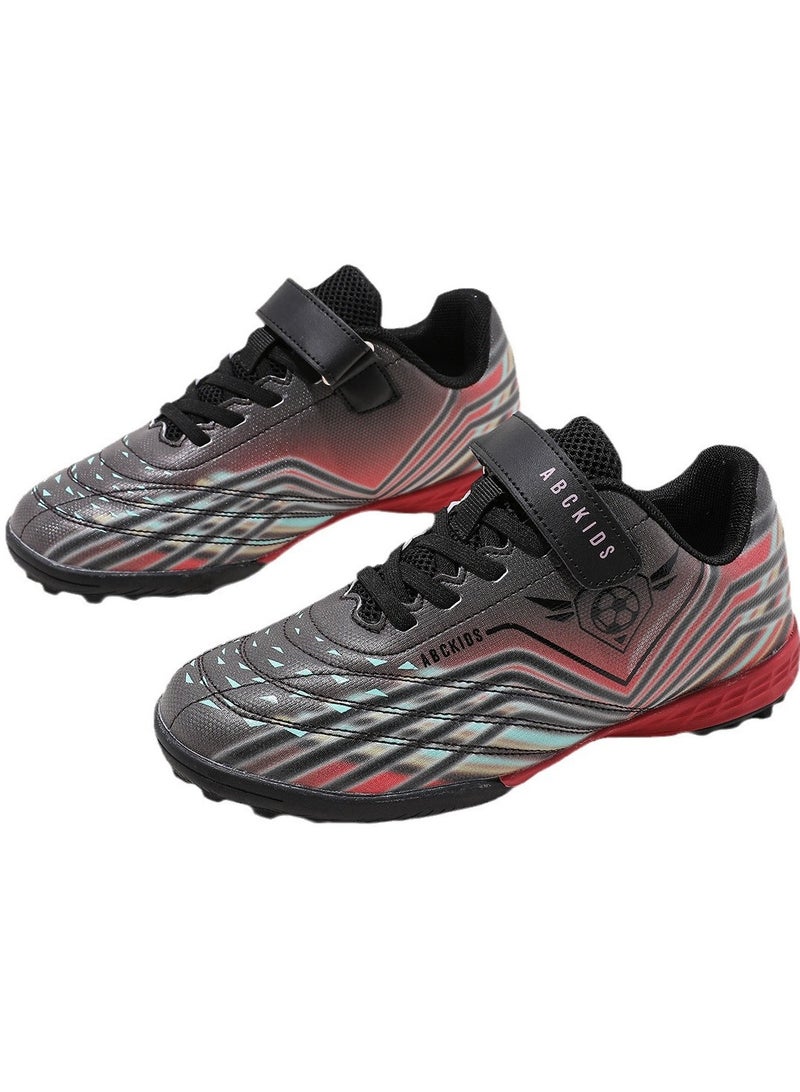 New Medium And Large Boys' Training Shoes And Girls' Sports Shoes, Anti-Collision Reinforced Toe Shoes For Children, Light And Flexible Outdoor Breathable Shoes