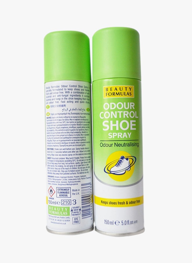 Odour Control Shoe Spray 150ml