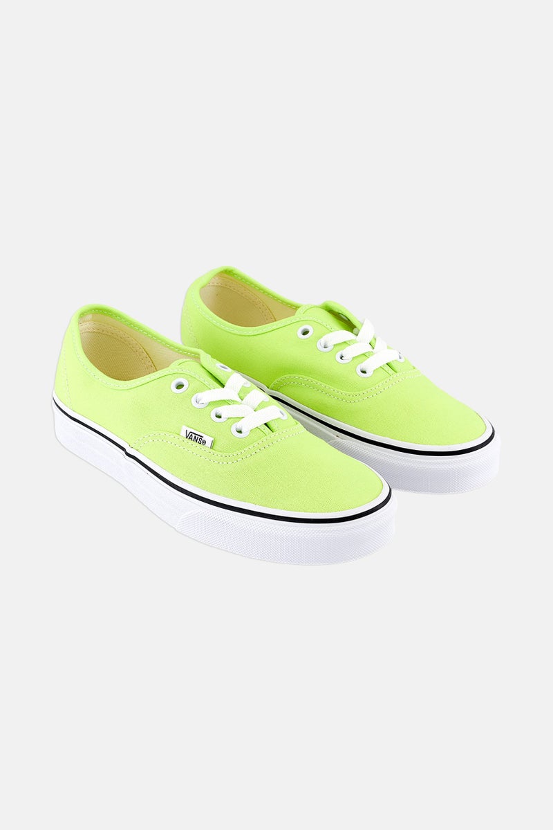 Kids Boy Authentic Lace Up Shoe, Lime Green