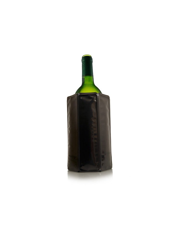 Vacu Vin Active Cooler For Wine Bottle Black