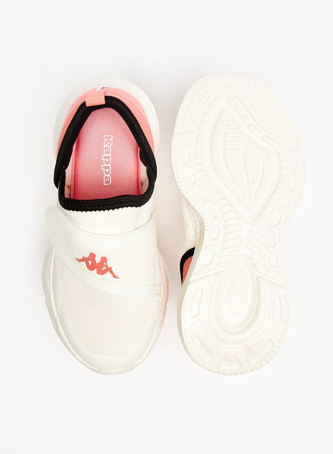 Girls' Panelled Slip-On Sports Shoes