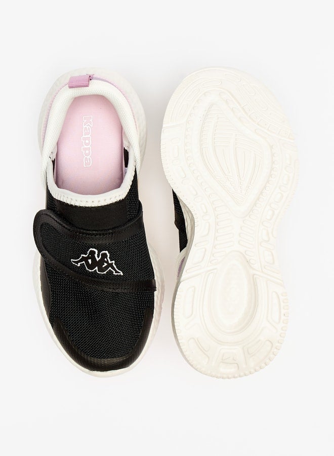 Girls' Panelled Slip-On Sports Shoes