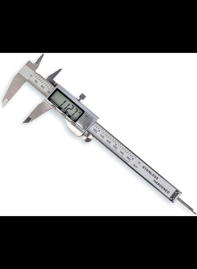 6 Inch Digital Vernier Caliper 150 mm Stainless Steel Micrometer electronic Tool