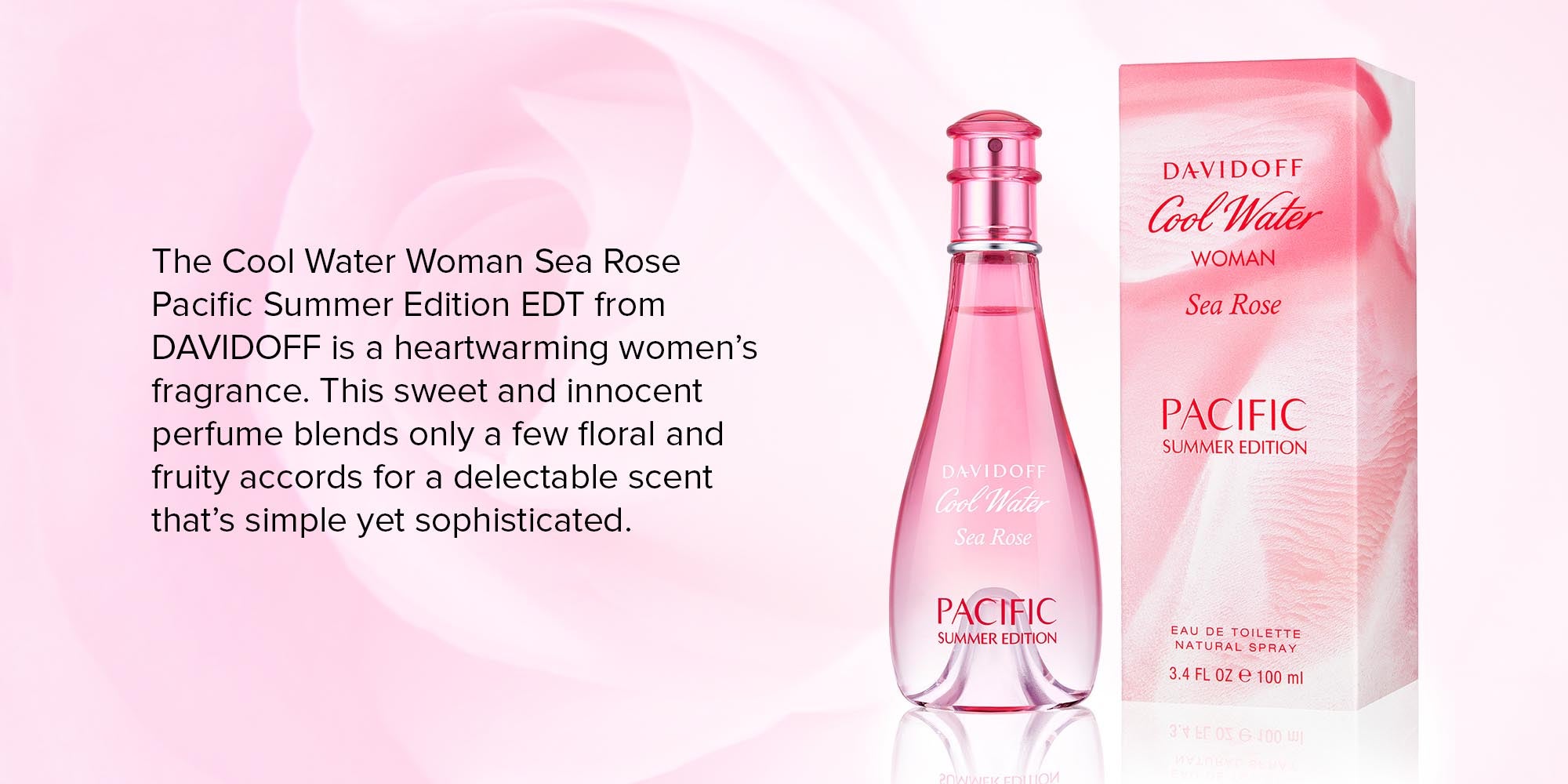 Cool Water Sea Rose Pacific Summer Edition EDT 100ml