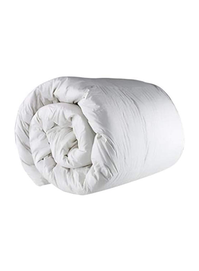 Microfibre King Duvet Polyester White