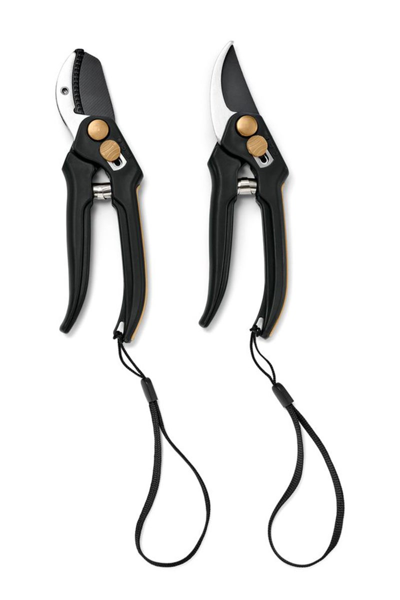 2 Pcs Garden Scissors, Black