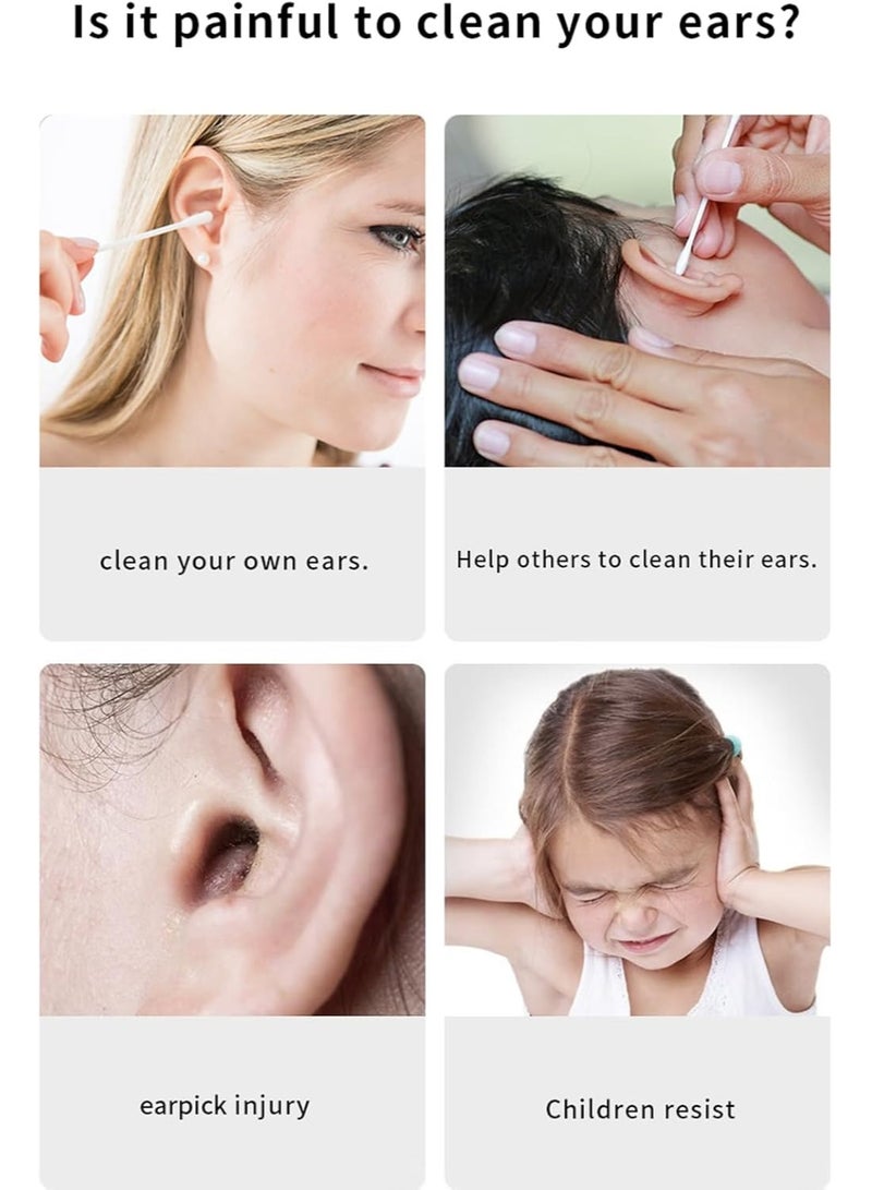 Endoscopic Ear Cleaner Smart View for Daily Cleaning Earwax Camera with HD Lens Lightweight Earwax Camera Compatible with iOS and Android