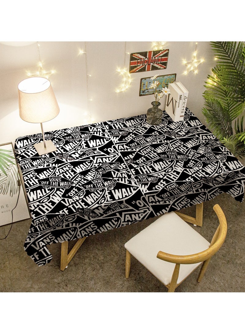 New Trendy Tablecloth Waterproof Stainproof Non Washable Tablecloth