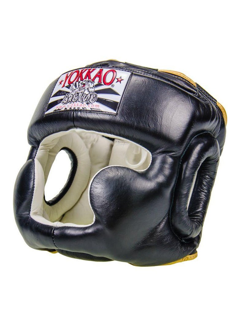 YOKKAO TRAINING HEAD GUARD BLACK