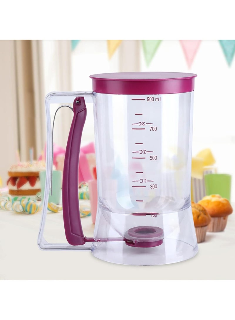 Cupcakes Pancakes Cookie Cake Muffins Waffles Batter Dispenser Cream Separator Measuring Cup Baking Tools