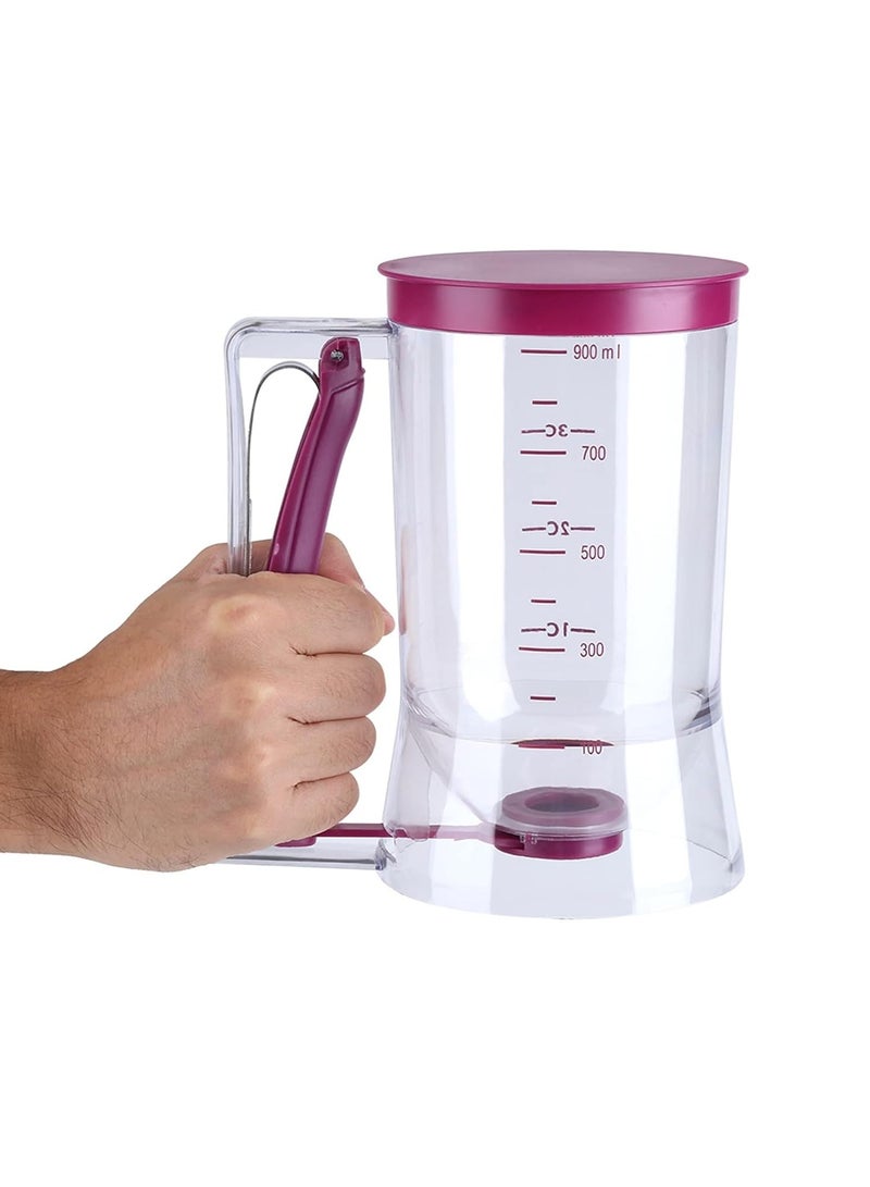 Cupcakes Pancakes Cookie Cake Muffins Waffles Batter Dispenser Cream Separator Measuring Cup Baking Tools