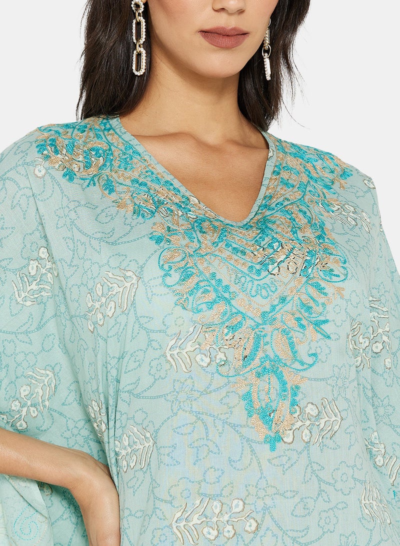 EMBROIDERED KAFTAN