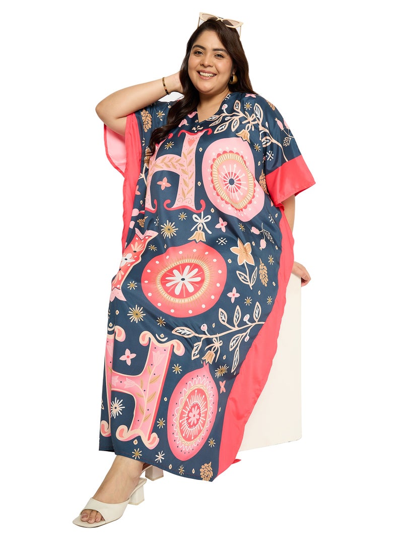 Women Beach Kaftan Maxi Dress Plus Size Caftan Dress For Ladies
