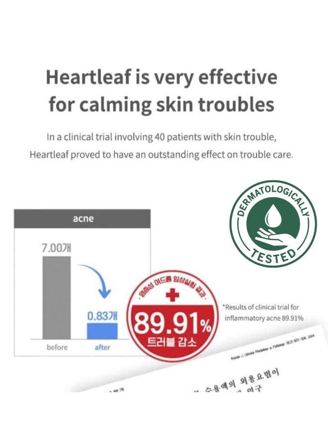 Heartleaf Pore Control Cleansing Oil And 77% Soothing Toner Set - Korean Facial Cleanser For Daily Makeup Removal, Blackheads Control, Ph 5.5 Trouble Care, Calming And Hydrating (200Ml / 250Ml)