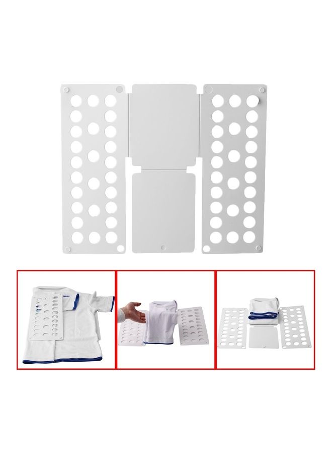 Clothes Laundry Folder Board White