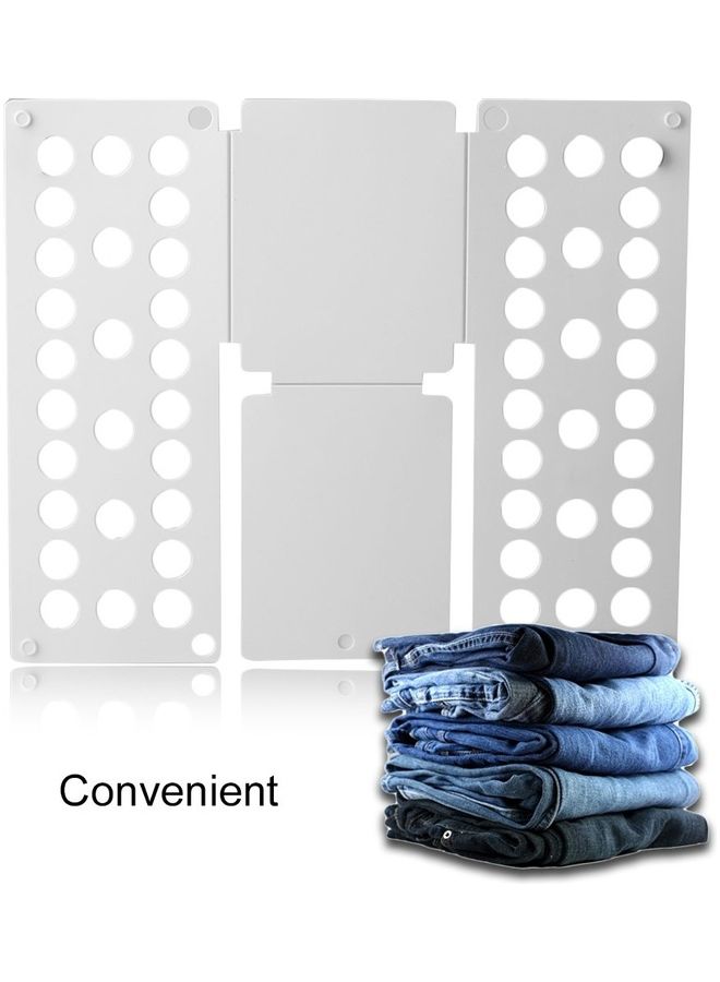 Clothes Laundry Folder Board White