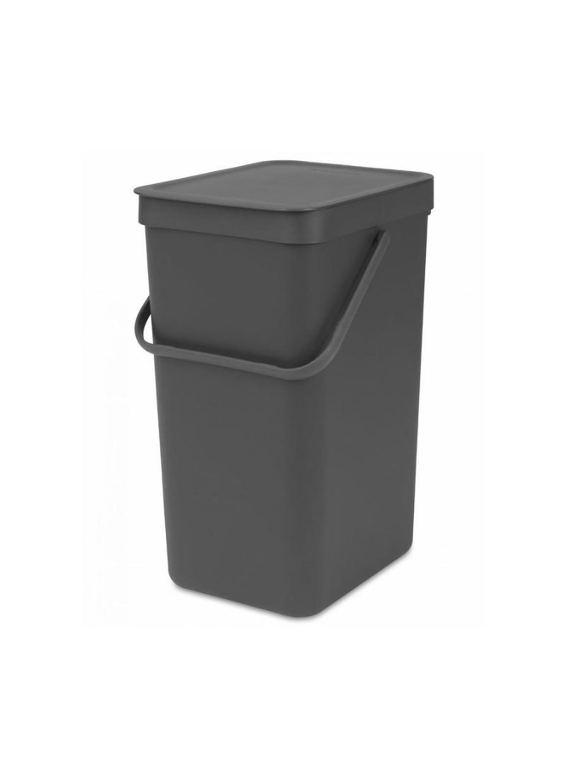 Brabantia Sort And Go Waste Bin 16 L Grey