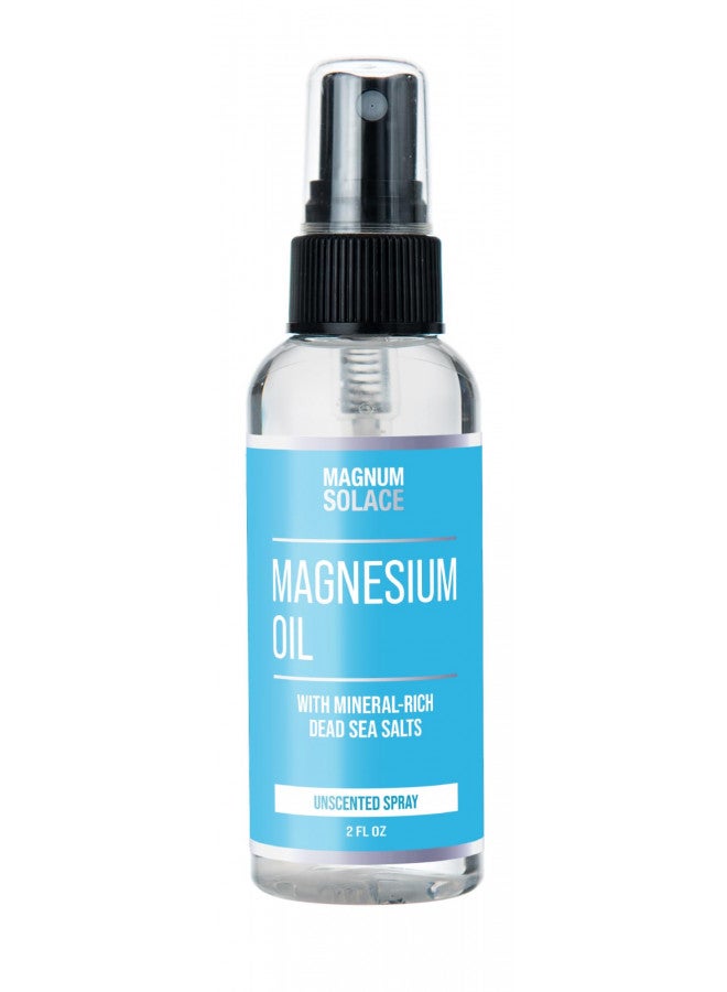 Magnesium Oil Spray - 100% Natural Magnesium Spray Made with Dead Sea Salt, Stronger than Magnesium Lotion and Magnesium Cream