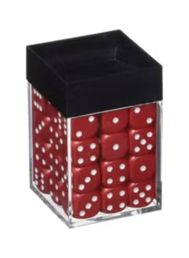 36-Piece Opaque Six Sided D6 Dice Set 25804