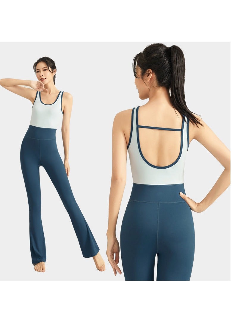 Women's Fitness Fitness Tight, Breathable and Beautiful Back One piece Micro La Yoga Clothing