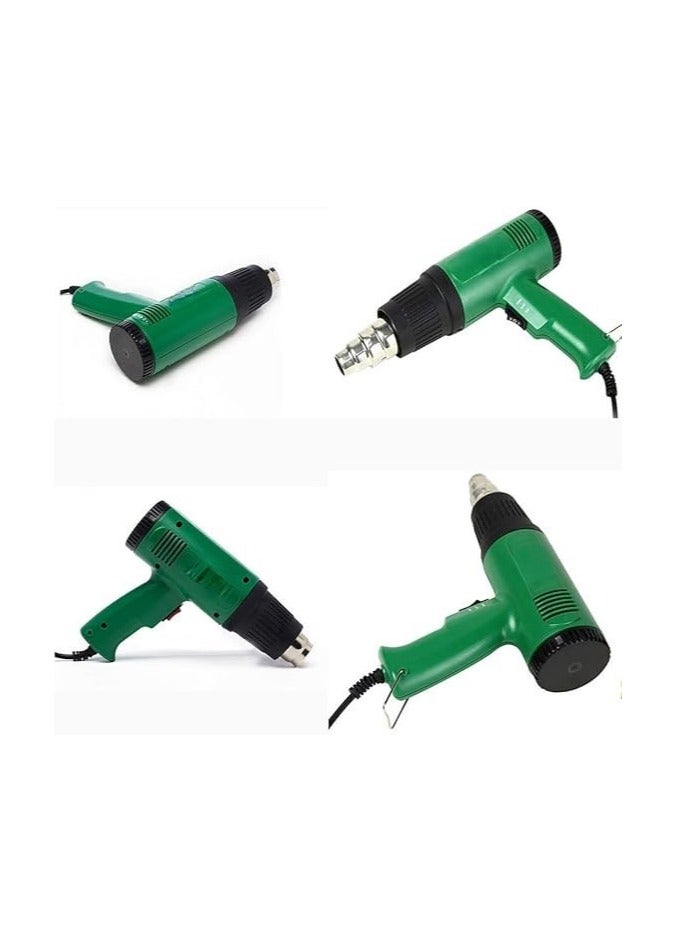 Heat Gun Industrial Thermostatic Plastic Welding Torch Hot Air Gun Electric Digital Heat Gun Heat 110V Shrink Hot Hair Dryer