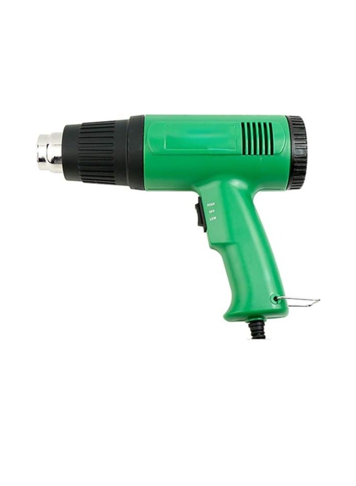 Heat Gun Industrial Thermostatic Plastic Welding Torch Hot Air Gun Electric Digital Heat Gun Heat 110V Shrink Hot Hair Dryer