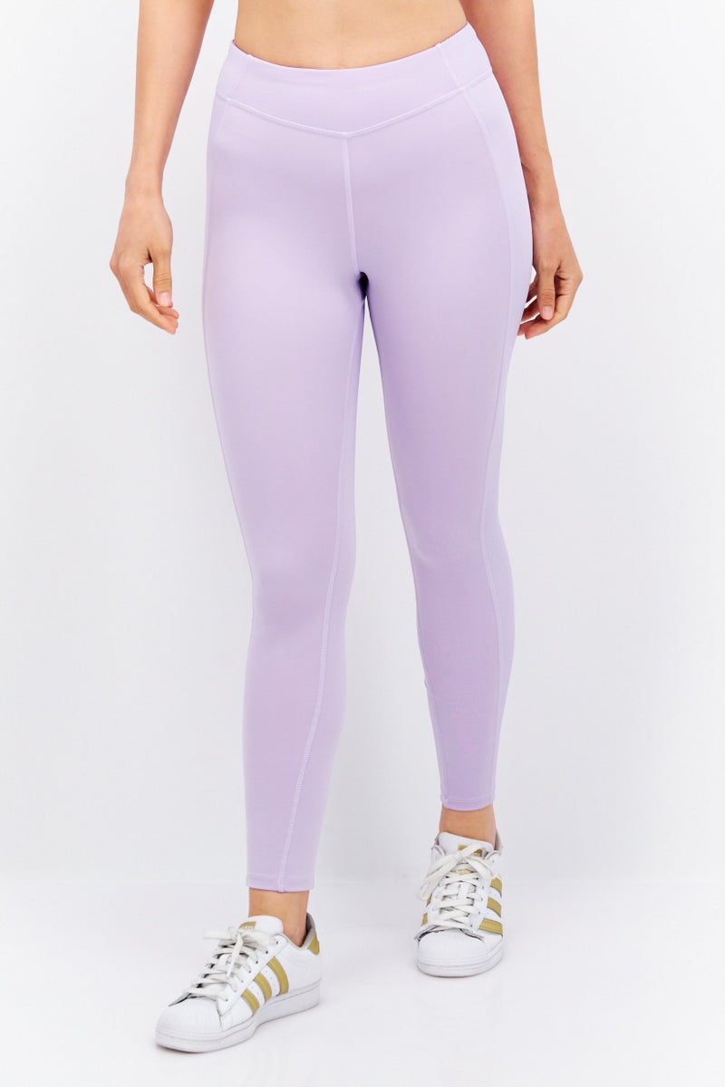 Women Sportswear Fit Training Leggings, Lavender