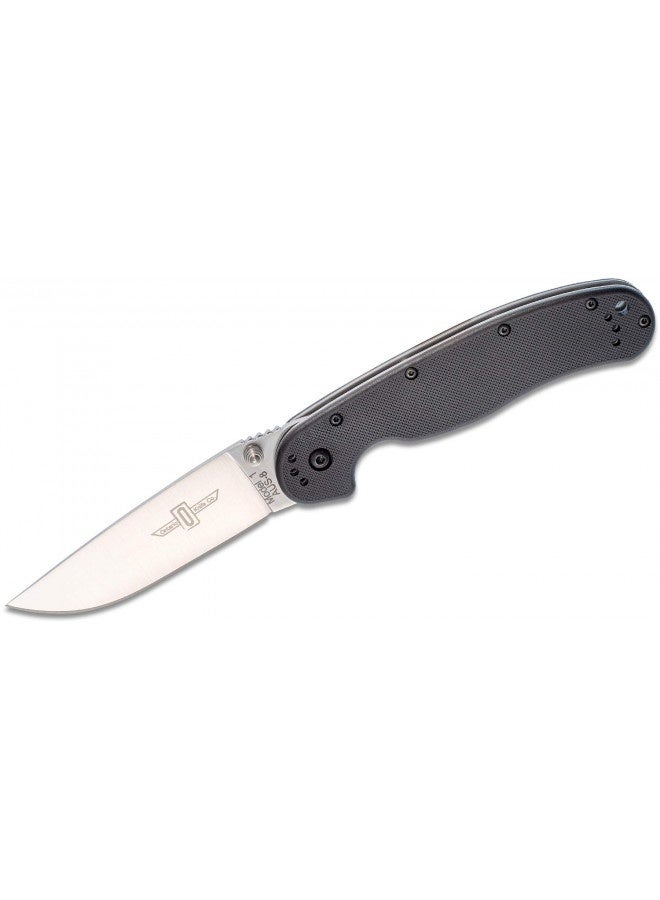 Ontario Knife Company 8848 Rat I Folding Knife - Edc Knife (Black)