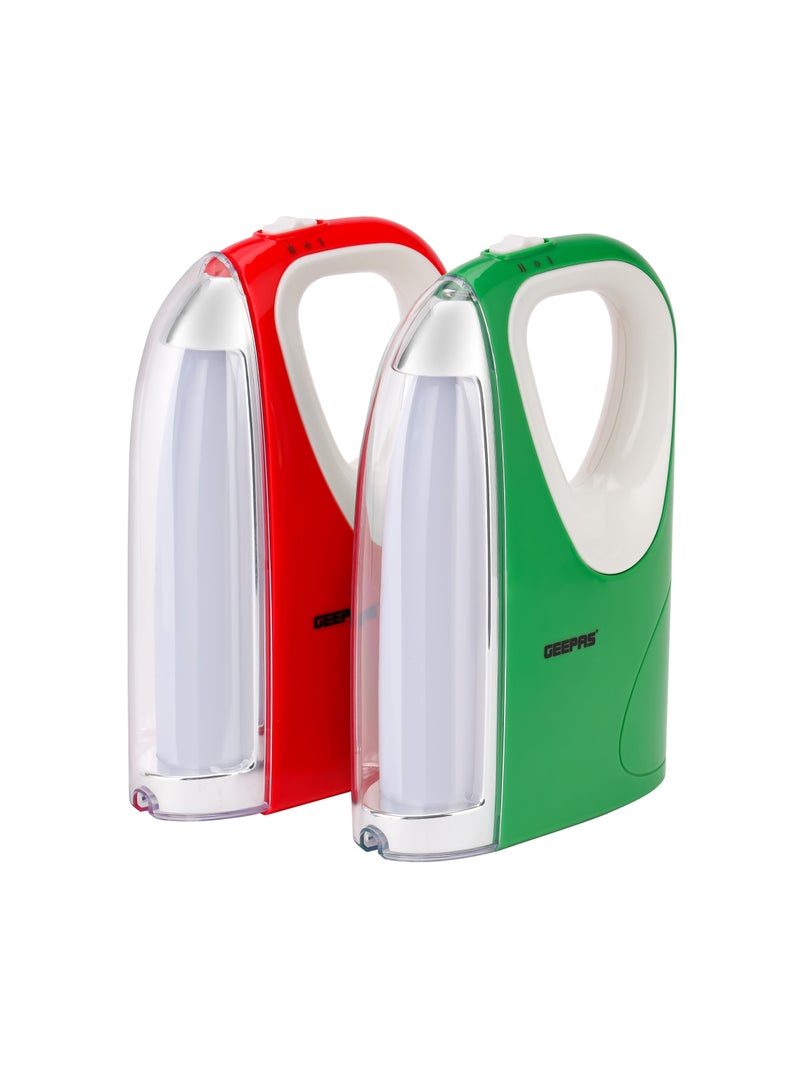 2 In 1 Rechargeable Emergency Lantern with Energy Efficient Design Extended Battery Life 60 Pieces SMD LEDs and Long Hours Working