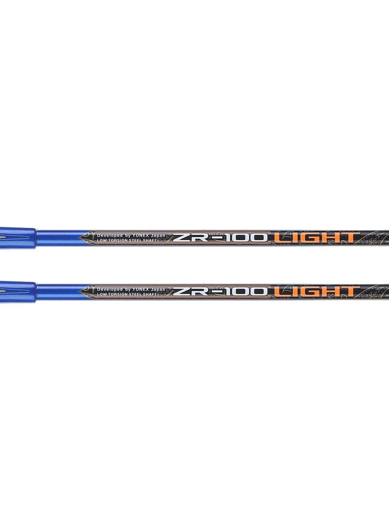 Premium Set of 2 YONEX ZR 100 Light Badminton Racquet Set, Lightweight Aluminum Design with Full Cover