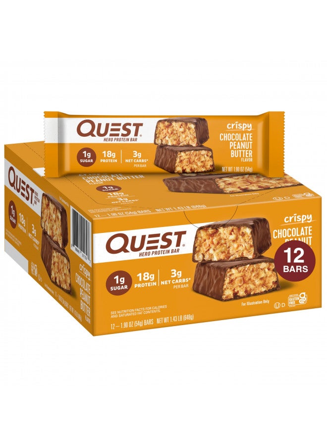 Quest Nutrition Chocolate Peanut Butter, 12 Count