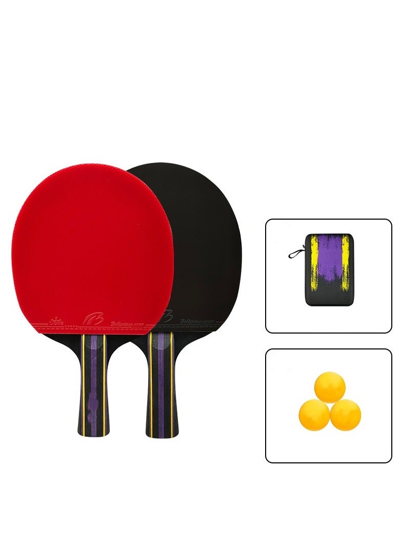 New Anti Glue Table Tennis Racket Set