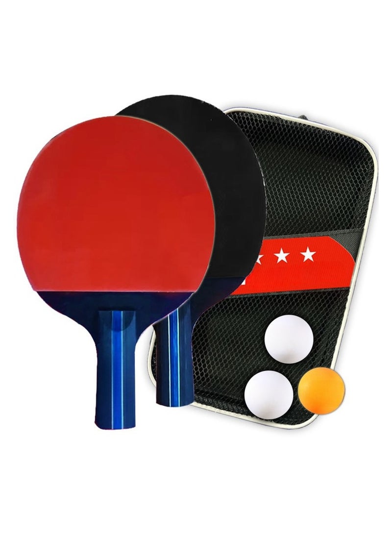 New Anti Glue Table Tennis Racket Set