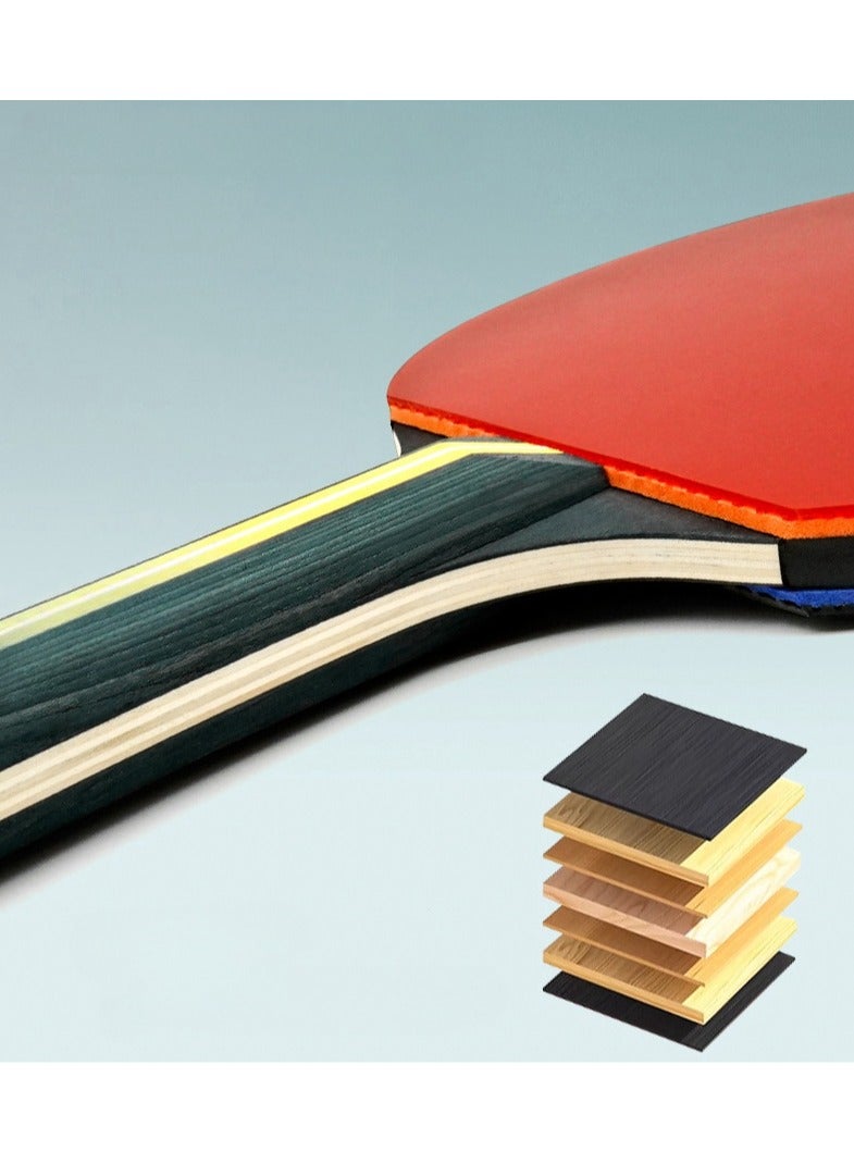New 3-Star Table Tennis Racket Set