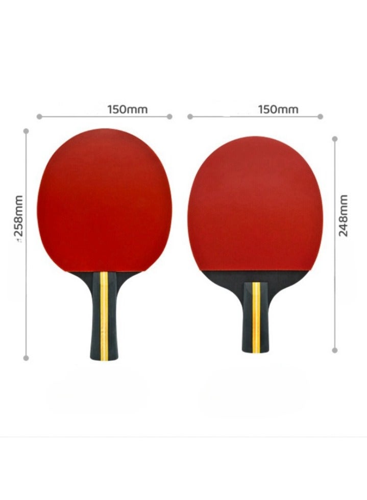 New 3-Star Table Tennis Racket Set