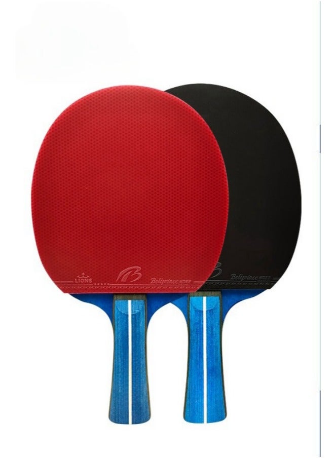 New 4-Star Table Tennis Racket Set