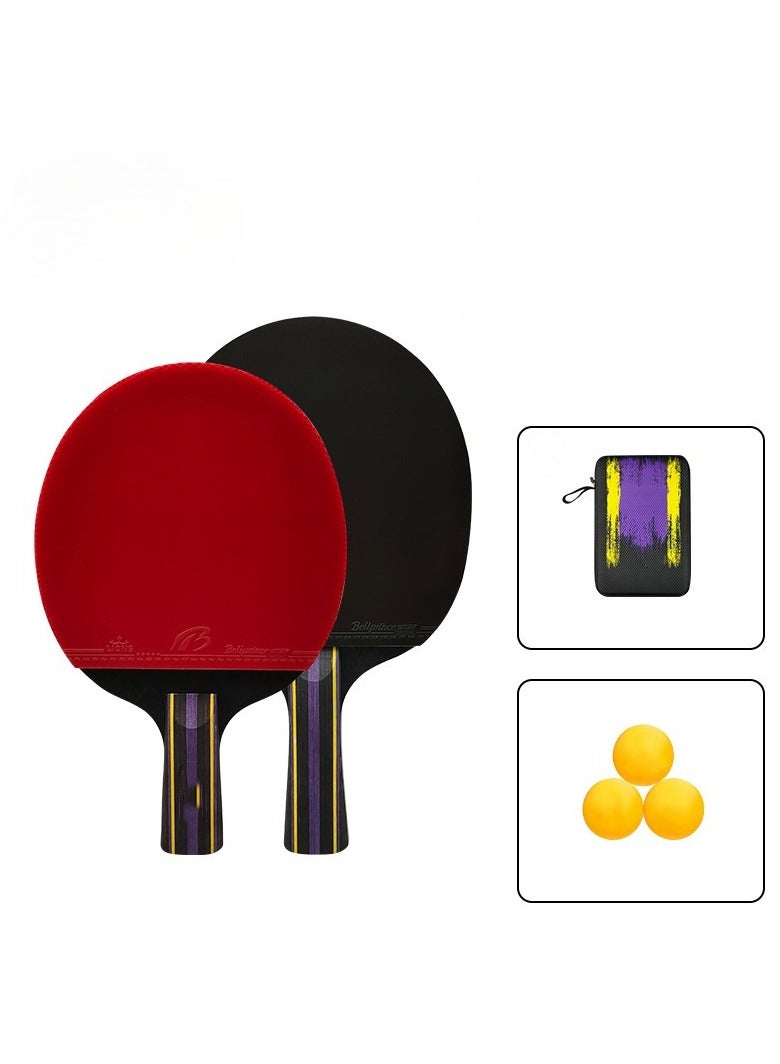 New Anti Glue Table Tennis Racket Set