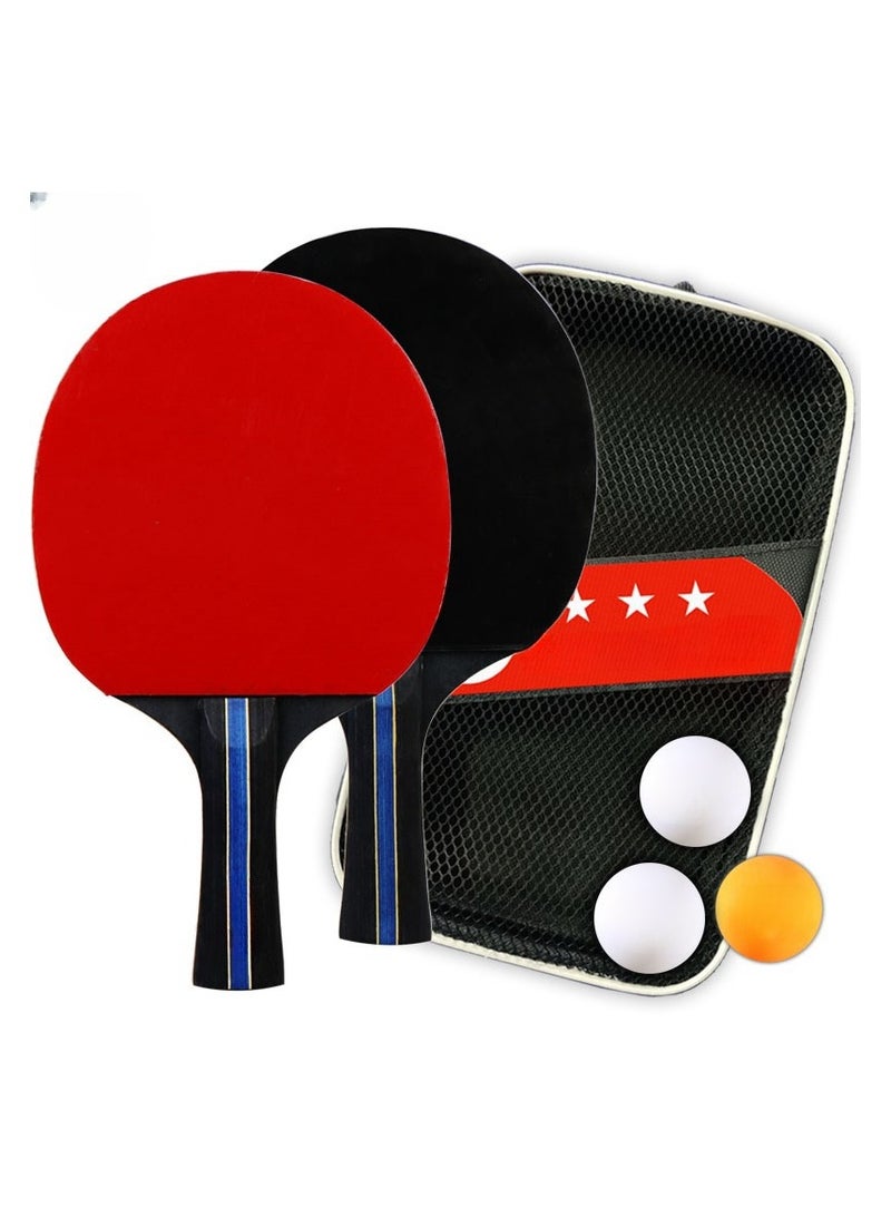 New Anti Glue Table Tennis Racket Set