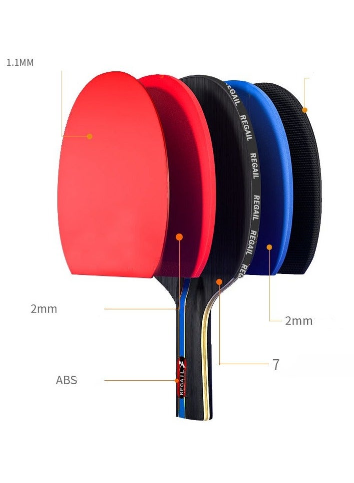 New Anti Glue Table Tennis Racket Set