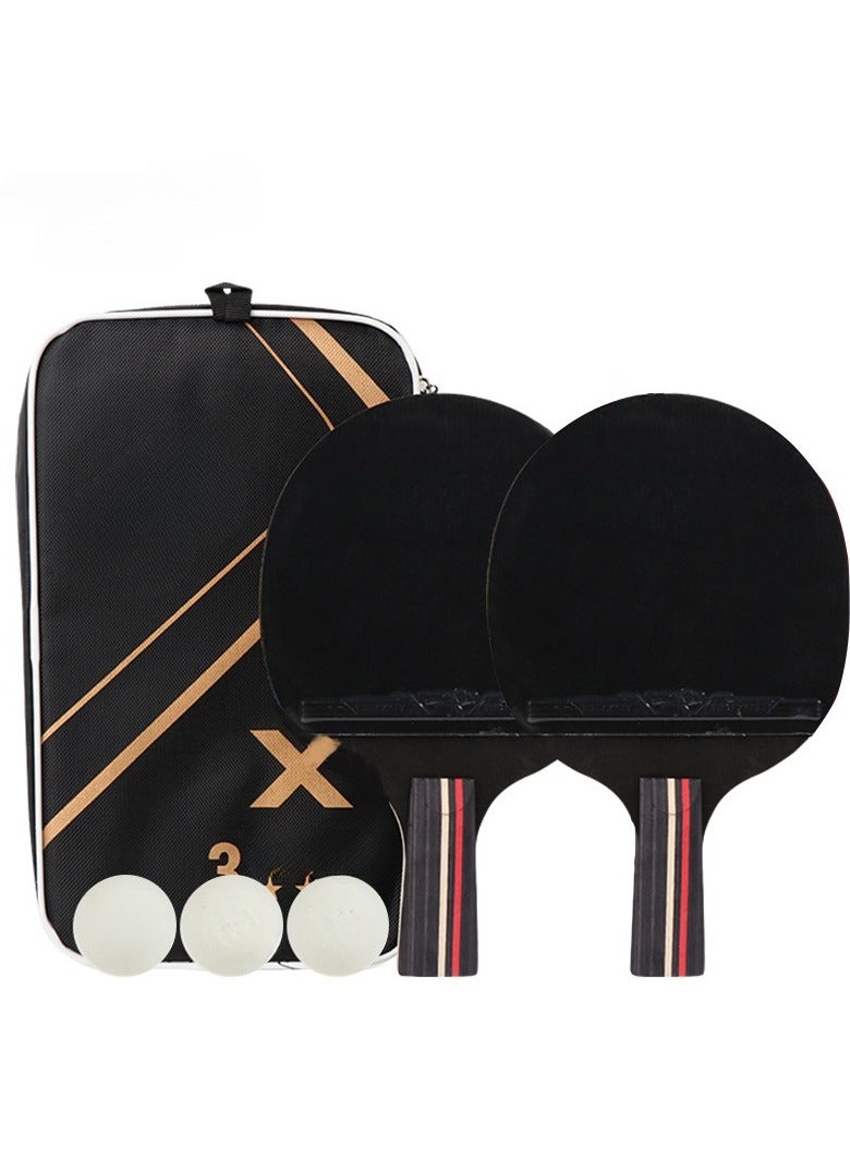 New 3-Star Table Tennis Racket Set