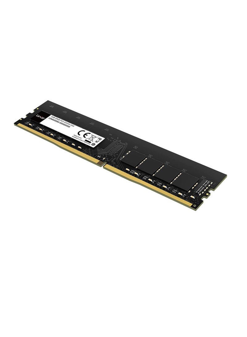 8GB DRAM, DDR4 3200 MHz UDIMM Desktop - LD4AU008G-B3200GSST Black